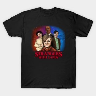 Stranger Things with Candy T-Shirt